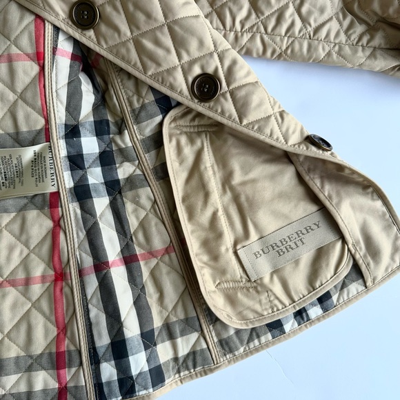 Burberry Brit Diamond Quilted Jacket size XS - Picture 6 of 10